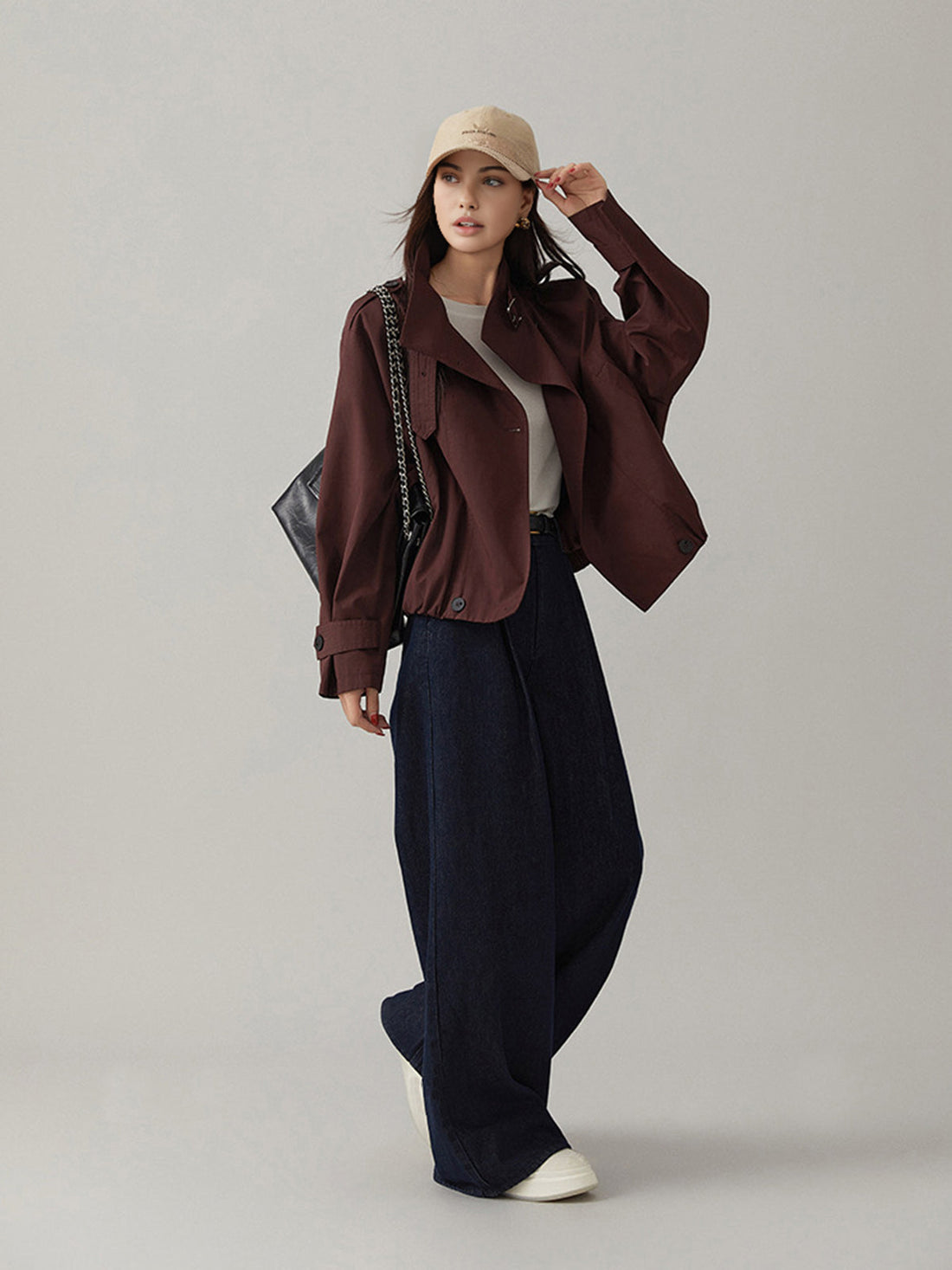 Liz Vintage Trench Coat - Klassiek, Luchtig & Tijdloos