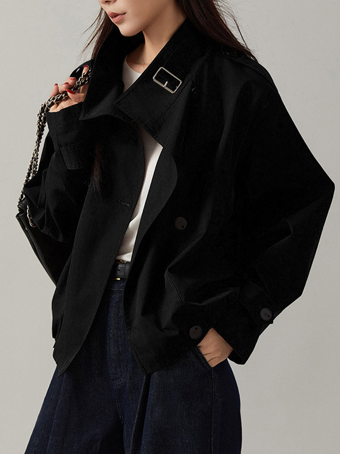 Liz Vintage Trench Coat - Klassiek, Luchtig & Tijdloos