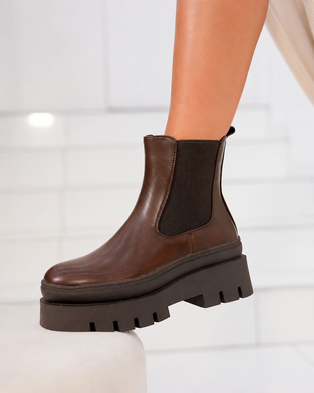 Chelsea Boots Bruin – Tijdloos, Comfortabel & Stijlvol