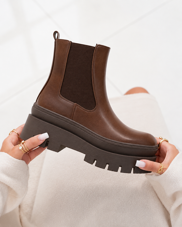Chelsea Boots Bruin – Tijdloos, Comfortabel & Stijlvol